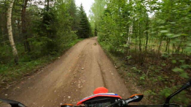 Honda CRF300 Full Suspension Upgrade. Day 1 of testing. Öhlins rear / Andreani misano evo front.