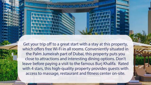 NH Collection Dubai The Palm Review - Is This Hotel Worth It?