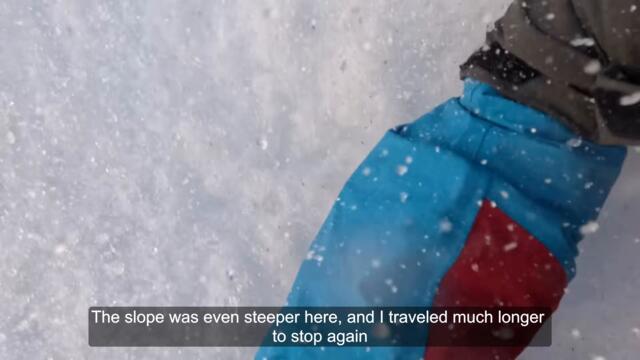 Glissading at Mount Shasta's Red Banks went wrong