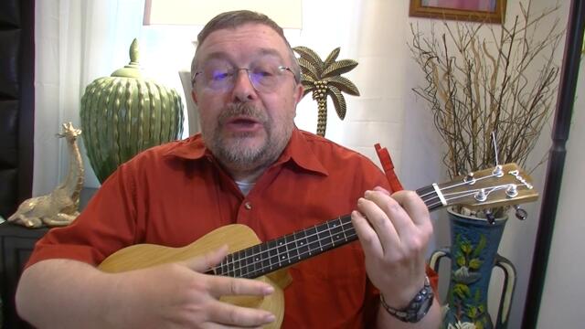 Willard Losinger Performs "The Daring Young Man on the Flying Trapeze" with Ukulele Accompaniment