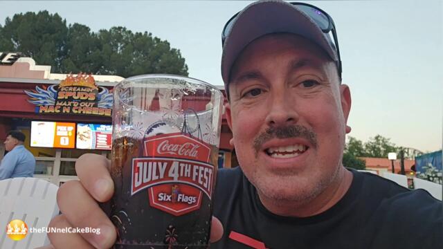 Six  Flags Magic Mountain | Fireworks Show | VIP Viewing  | July 2024