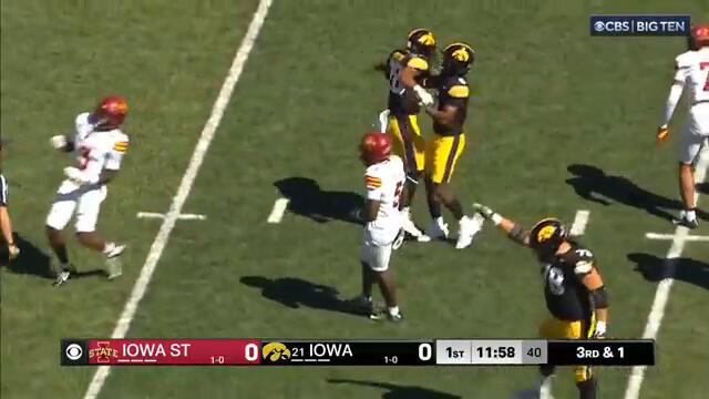 Iowa State vs #21 Iowa (CRAZY!) | Full Game Highlights | 2024 College Football Highlights