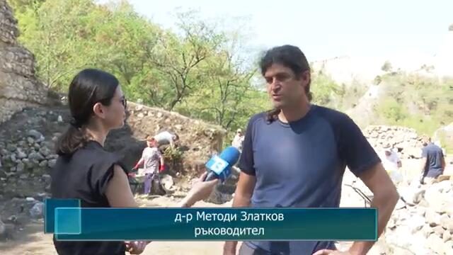 Стартираха отново теренните проучвания на църквата “Св. Богородица живоносен извор” в гр.Мелник