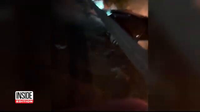 Heart-Stopping Video Captures Bystanders Pulling Man Out of Burning Car