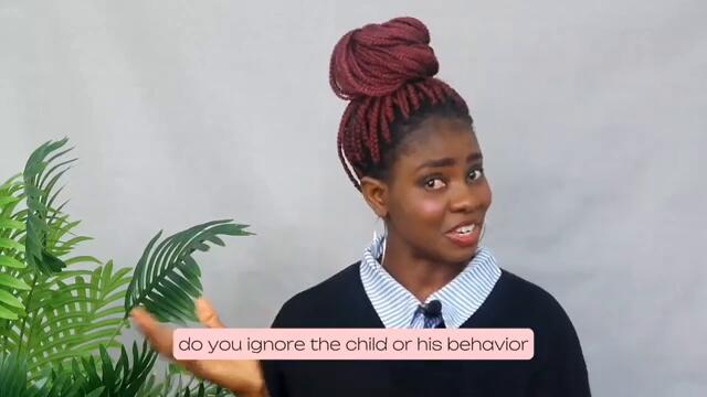 DEALING WITH CHALLENGING BEHAVIOUR IN A CHILD 1