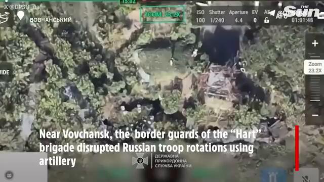 Watch moment Ukrainian fighter jets destroy Russian targets in new spectacular footage