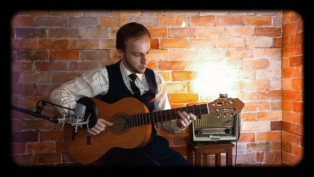 Thelonious Monk's "BLUE MONK", Acoustic Guitar arrangement by Vladimir Uspenskii | Jazz blues