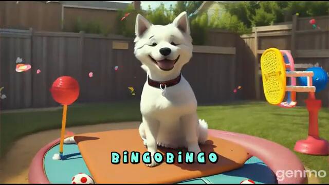 Bingo Dog Song - FlickBox Nursery Rhymes With Lyrics | Kids Songs | Cartoon Animation for Children