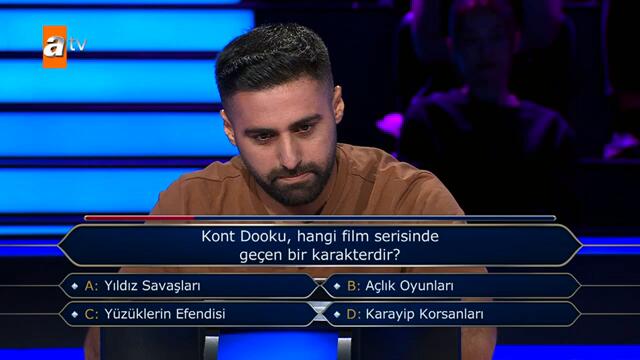 Yıldız Savaşları'ndan soru geldi! - Kim Milyoner Olmak İster? 1107. Bölüm