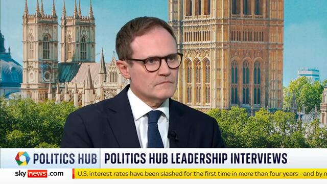 IN FULL: Sky News interviews Conservative leader candidate Tom Tugendhat