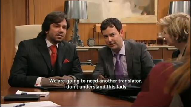 The IT Crowd - Jen translates Italian