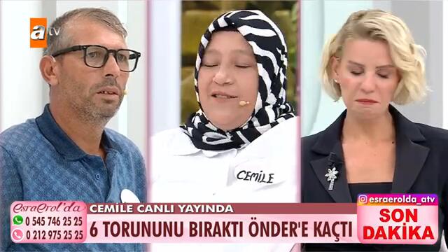 6 torununu ve çocuklarını bırakıp Cemile kaçtı! - Esra Erol'da 19 Eylül 2024 @EsraErolatv