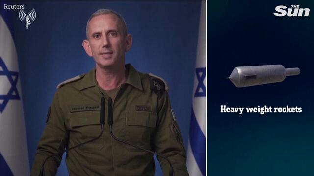 Israel releases new footage showing strikes on Hezbollah targets in Lebanon
