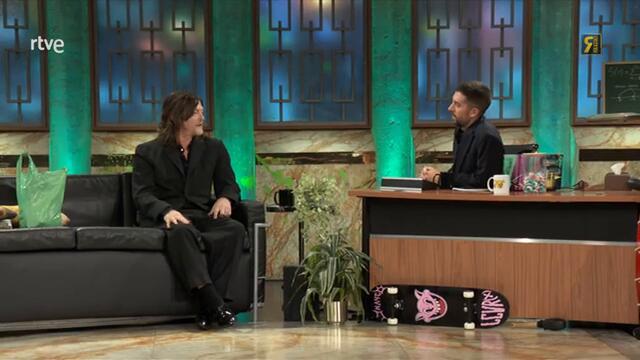 La relación de Norman Reedus con las zarigüeyas | #LaRevuelta 23.09.2024