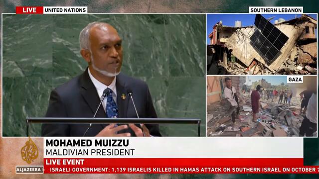 Maldivian president condemns Israeli attacks on Al Jazeera | Al Jazeera Newsfeed