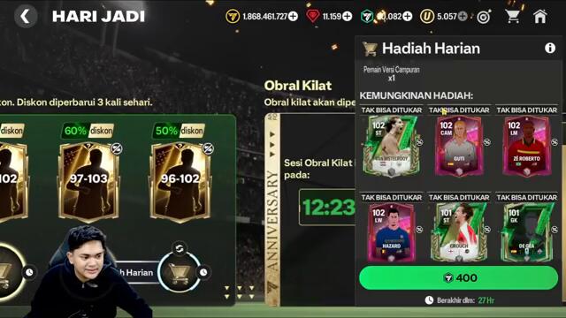 OPEN MARKET PICK & FLASH SALE ANNIVERSARY! DEMI GARETH BALE,BUFFON DAN LEV YASHIN! - EA FC MOBILE 25