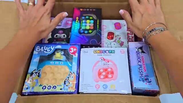 POP IT Remix Vol.2 Sonic, Minnie & Mickey Mouse, Mario, Hello Kitty & more!ASMR Unboxing Compilation