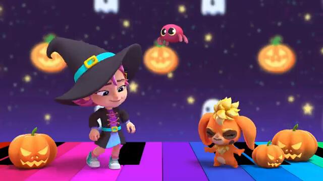 Это Хэллоуин песня 👻 Хэллоуин мультики для детей 🎃 HeyKids