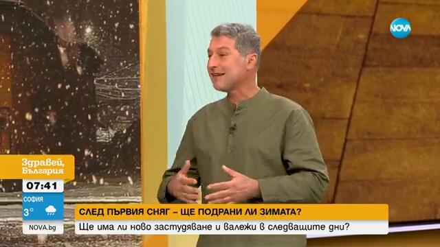 Повече слънце или нови снеговалежи: Какво ще е времето през ноември - Здравей, България (13.11.2024)