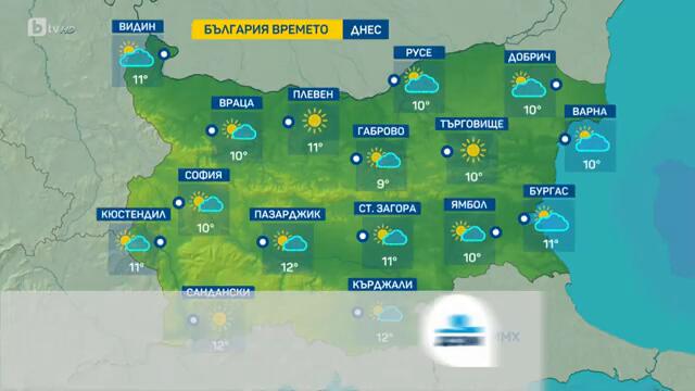 BTV Времето (17.11.2024 г. – сутрешна емисия)