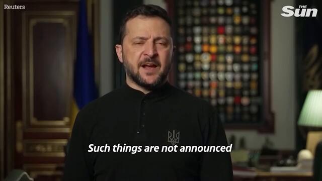 Ice cool Zelensky's chilling five word warning to Putin over US missile strikes into Russia