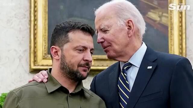 Ukraine CAN fire long-range missiles into Russia as Biden lifts ban after Vlad air attack