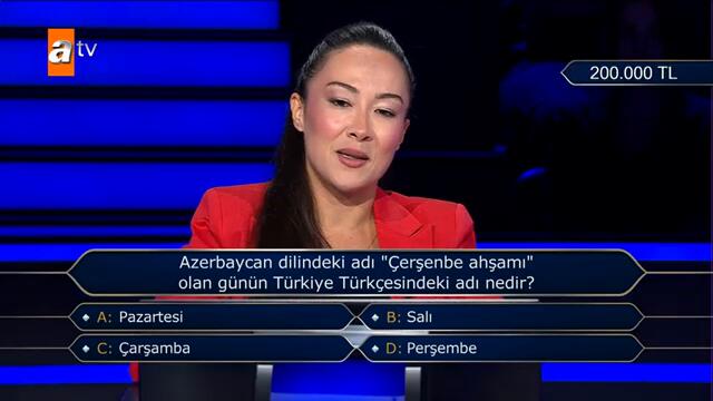 Melike Gedikoğlu 300 bin TL değerindeki soruya ne cevap verdi? - Kim Milyoner Olmak İster?