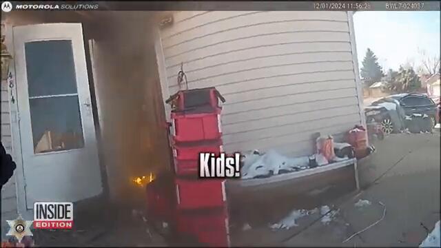 Cops Race to House Fire After 14-Year-Old Girl Calls 911