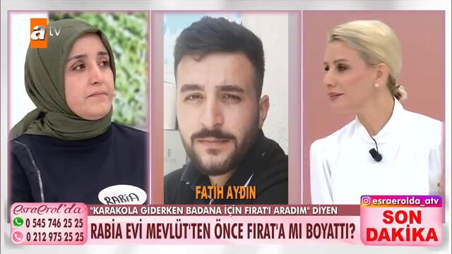 Rabia neden boyacı Fırat'ı aradı? - Esra Erol'da 6 Aralık 2024 @EsraErolatv