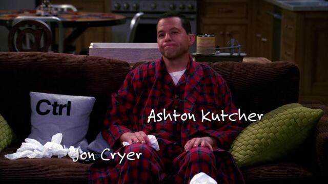 Двама мъже и половина сезон 11 епизод 15 Българско аудио