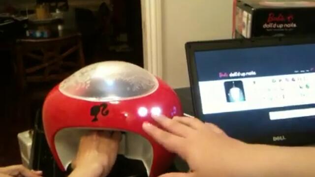 toyportfolio com  Barbie Nail Digital Nail Printer