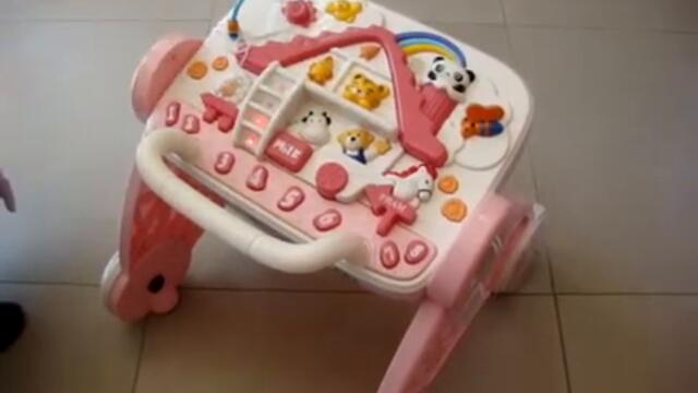 Проходилка- маса на батерии www.rayatoys.com