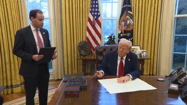 01/30/25: President Trump Signs Executive Orders