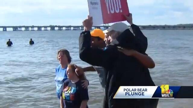 Thousands take part in Polar Bear Plunge to support Special Olympics