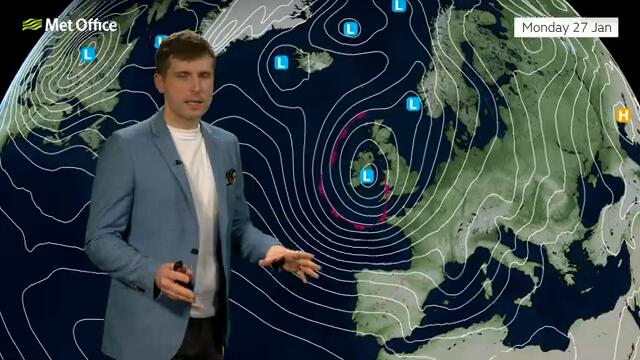 Week Ahead 27/01/2025 – A mixed outlook – Met Office weather forecast UK