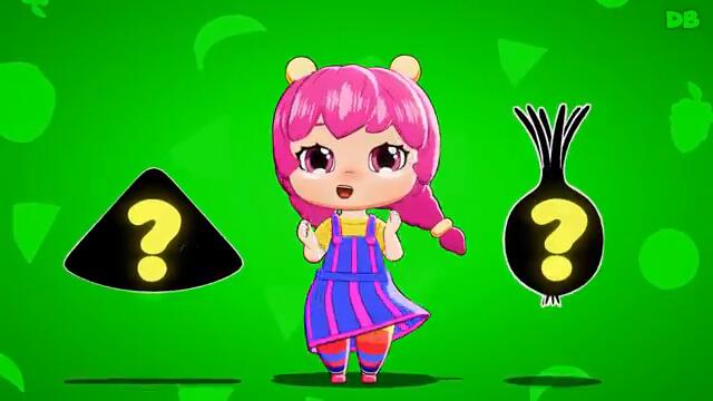 Вкусные Фрукты и Овощи (с Аниме Героями) | D Billions Детские Песни