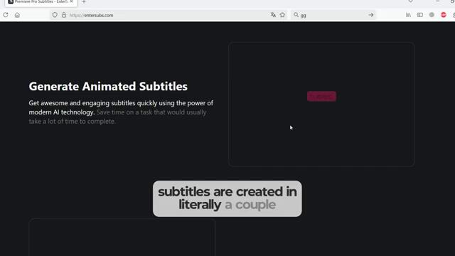 How to Create Subtitles in Premiere Pro with Word by Word animation