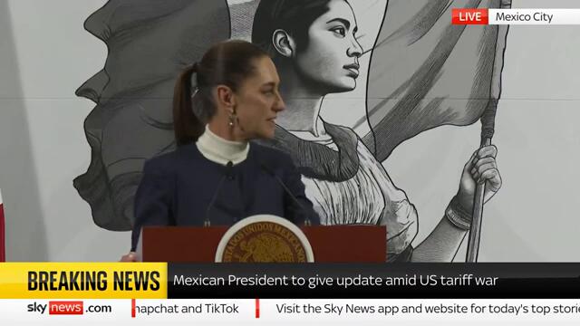 Mexico president responds to Trump's tariff announcement
