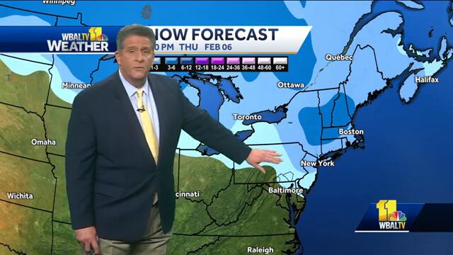 Weather Talk: Tracking Thursday's winter storm
