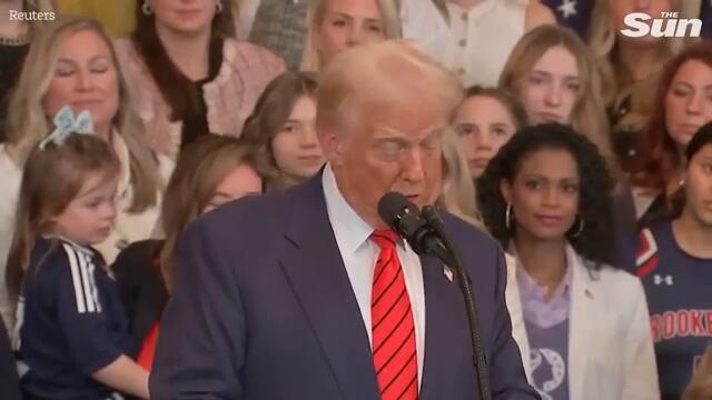 Donald Trump signs order banning transgender women from female sports