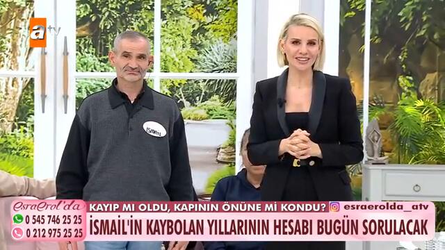 İsmail'in kaybolan yıllarının hesabı soruldu! - Esra Erol'da 6 Şubat 2025 @EsraErolatv