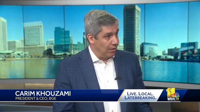 BGE CEO on 11 News: Higher bills & what's being done