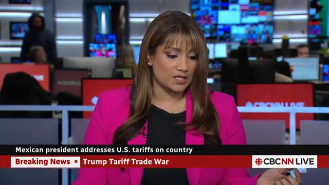 Mexican President Sheinbaum says U.S. tariffs on her country delayed for 1 month