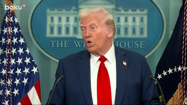 Президент США Дональд Трамп дал интервью на борту Air Force One