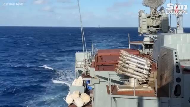 Putin’s armada steaming towards English Channel & will arrive in DAYS