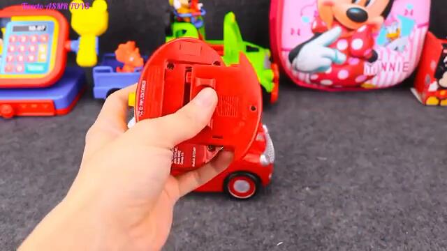 11 minute Satisfying Unboxing Disney Mickey Mouse Jumbo Fun House Playset | Review Toys ASMR TOYS