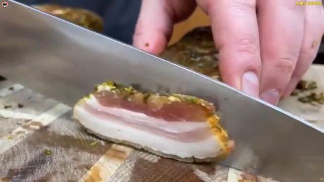 САЛО ВЫСШЕГО КАЧЕСТВА.Сало по -УКРАИНСКИ! Самый ВКУСНЫЙ рецепт.