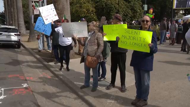 'Not My President Day' protest at the California Capitol