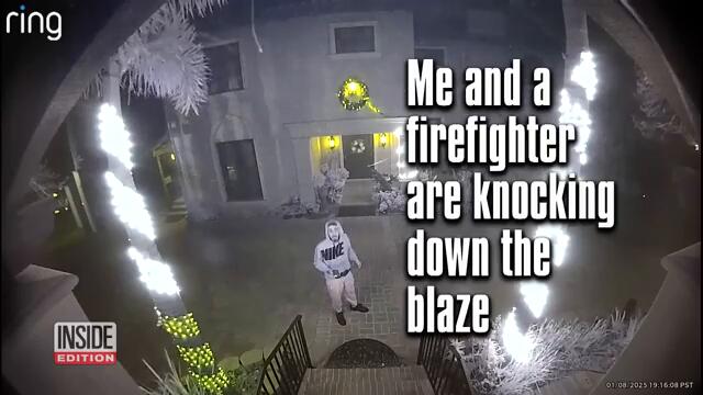 Homeowners Want to Find Hero Who Helped Put Out Fire