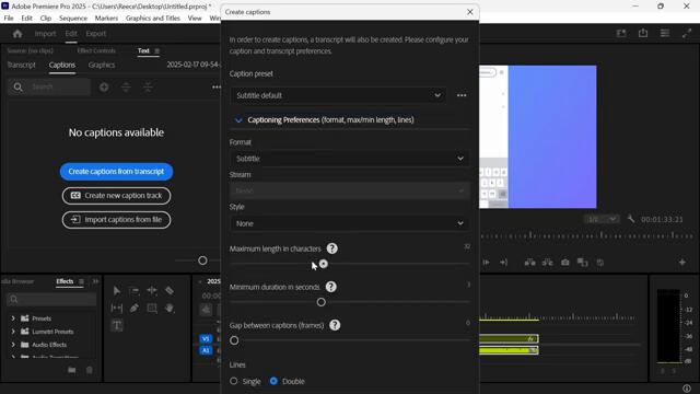 How To Create Automatic Subtitles in Premiere Pro